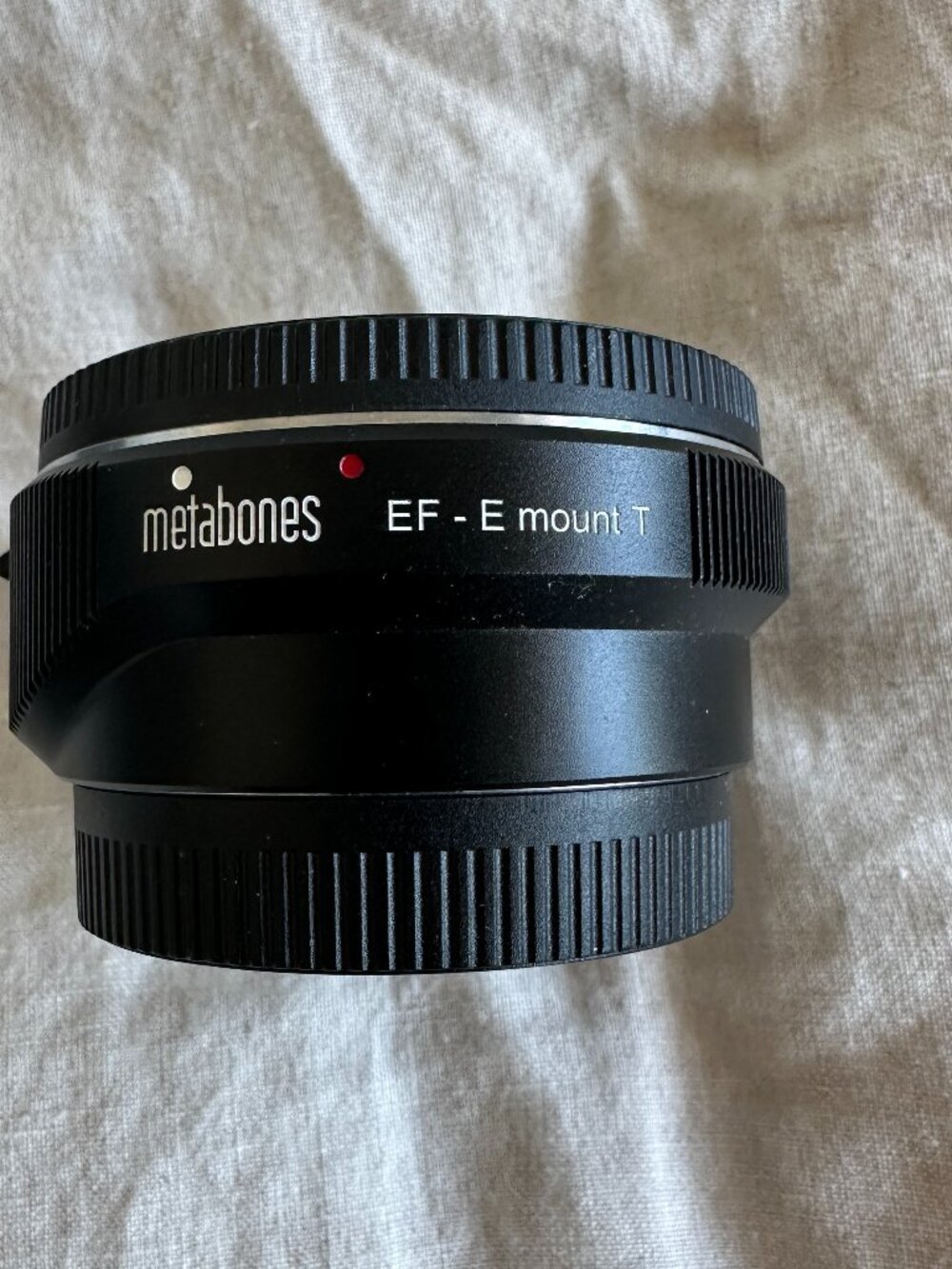 Metabones EF Mark IV to E adapter